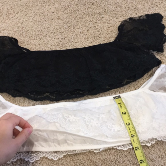 ✅LAST 1✅off shoulder Lace TOP+BOTTOM Swim - Picture 6 of 7